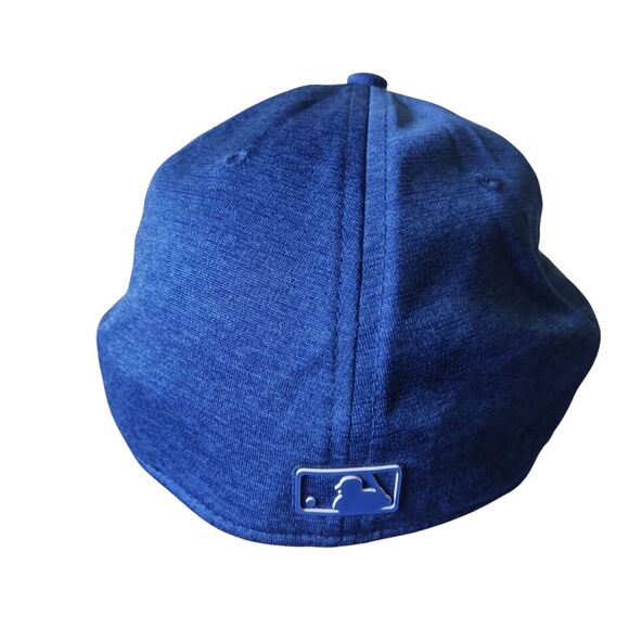 New York Mets New Era 39thirty M / L Blue Fitted Hat / Cap - Picture 3 of 5